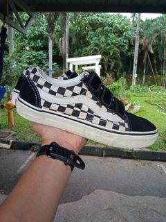 Vans old skool velcro malaysia discount