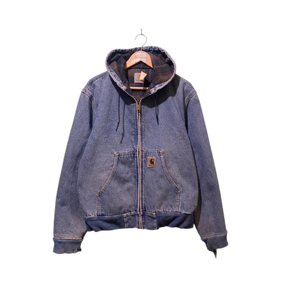 Vintage carhartt blanket lined jacket top