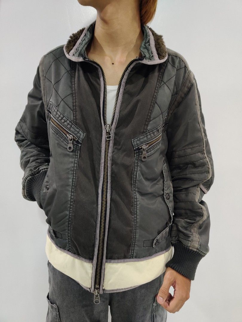 Vintage chevignon jacket on sale