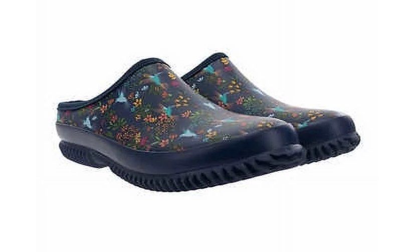 Western Chief Women's (Category: Slippers and slides) located in Quezon City. Submitted by pheabs26 (Listing ID 1337879931, Image 3). Description: Western Chief Women's Garden Clog Shoe Hummingbird Navy Blue in US Size 9 .