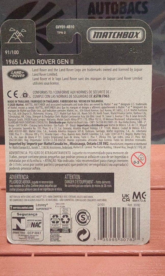 1965 Land Rover Gen II [Matchbox] [64] [B240043], Hobbies & Toys, Toys ...