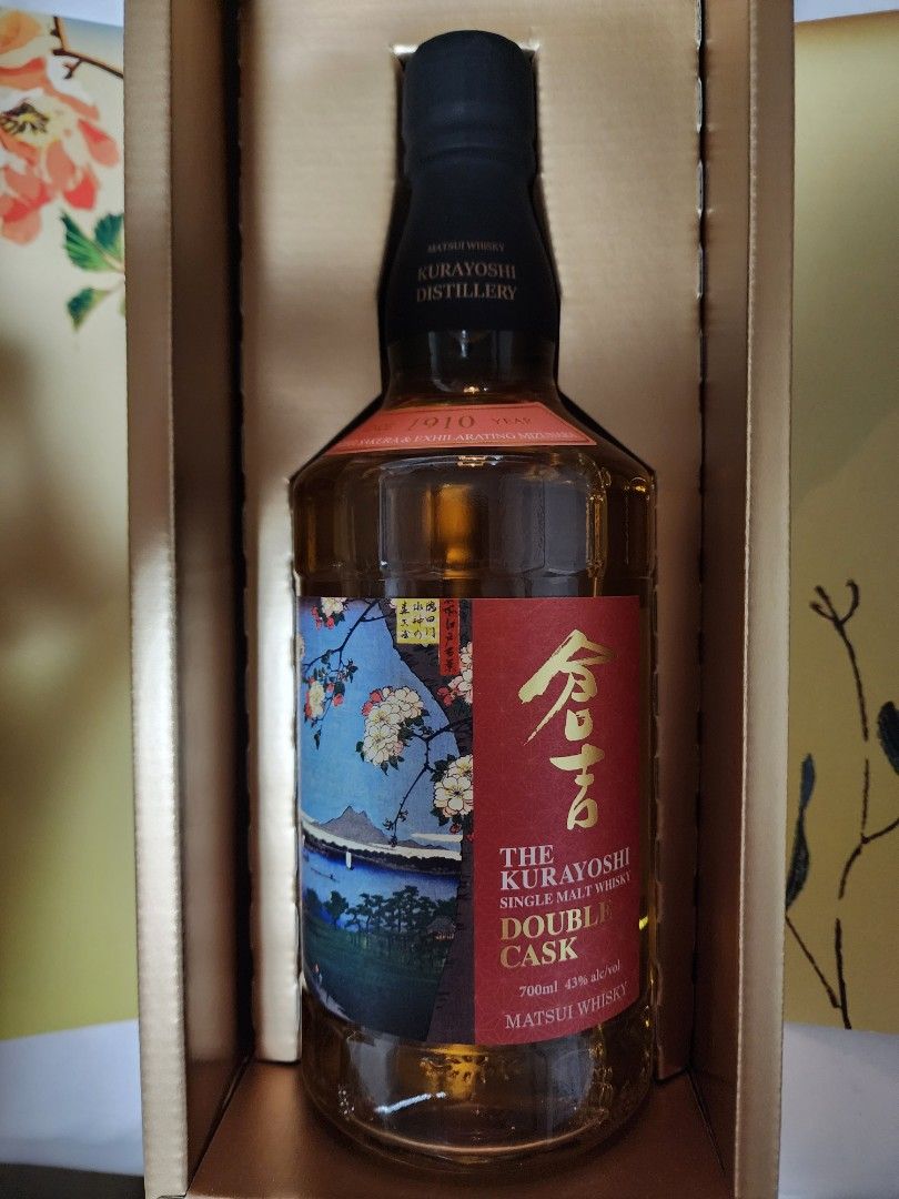 倉吉Kurayoshi single malt non chill filtered double cask