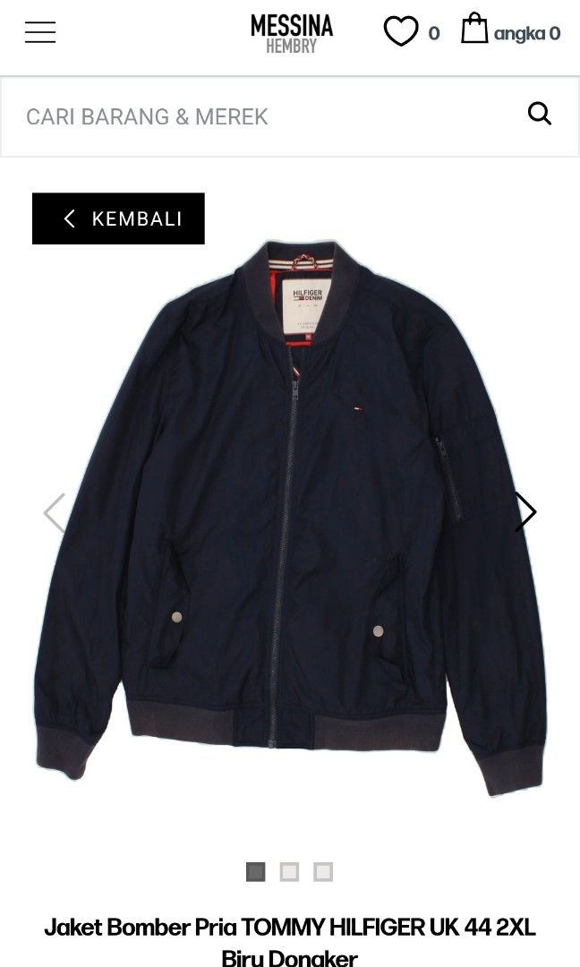 🚫SOLD🚫 Bomber Jacket Jaket Tommy Hilfiger