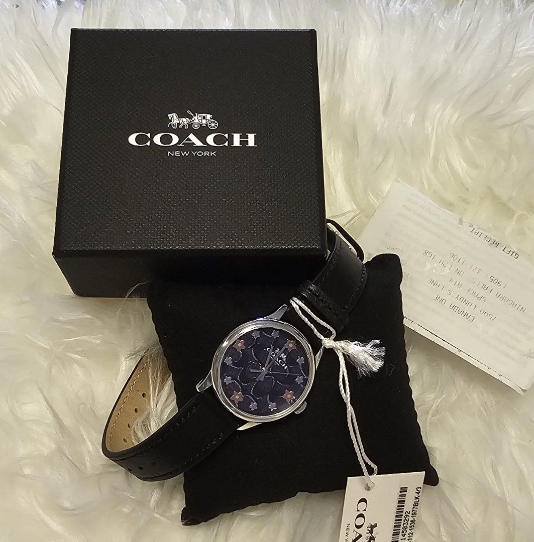 Brand New Coach Ruby W IPSILALY ROU BLK Luxury Watches on Carousell