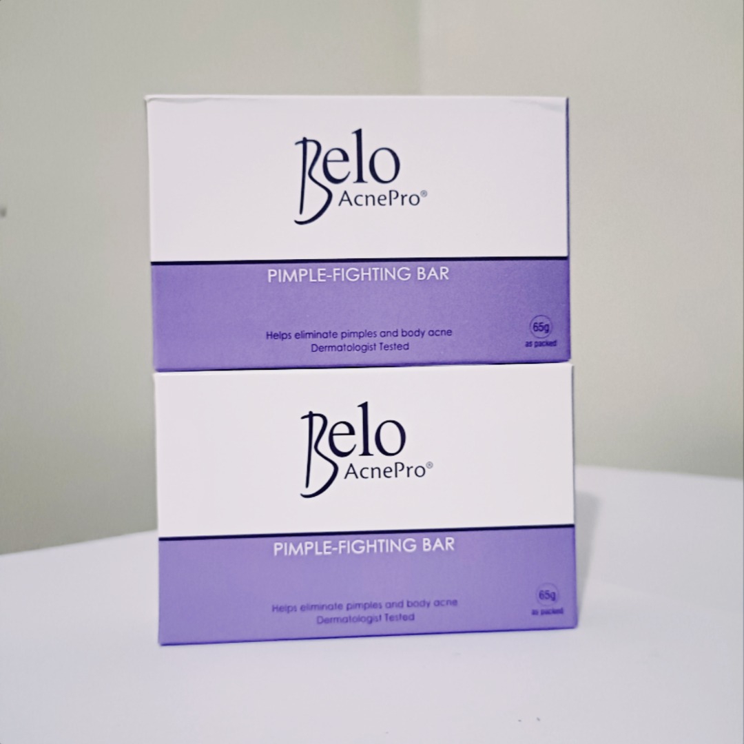 Bundle of 2 Belo AcnePro Pimple Fighting Bar 65g, Beauty & Personal ...