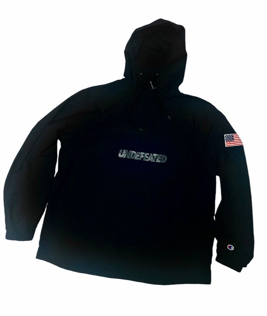 champion x undefeated anorak parka jacket