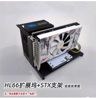 EGPU 外置 GPU 設定 Thunderbolt 4，適用於所有 RTX 及 AMD 顯示卡（若使用 4070 或 6700XT 可達最佳效能）64235023718529110