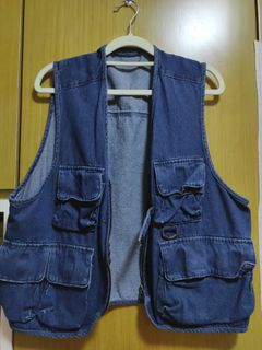 GU男女裝牛仔背心外套 Size S64243048263939110