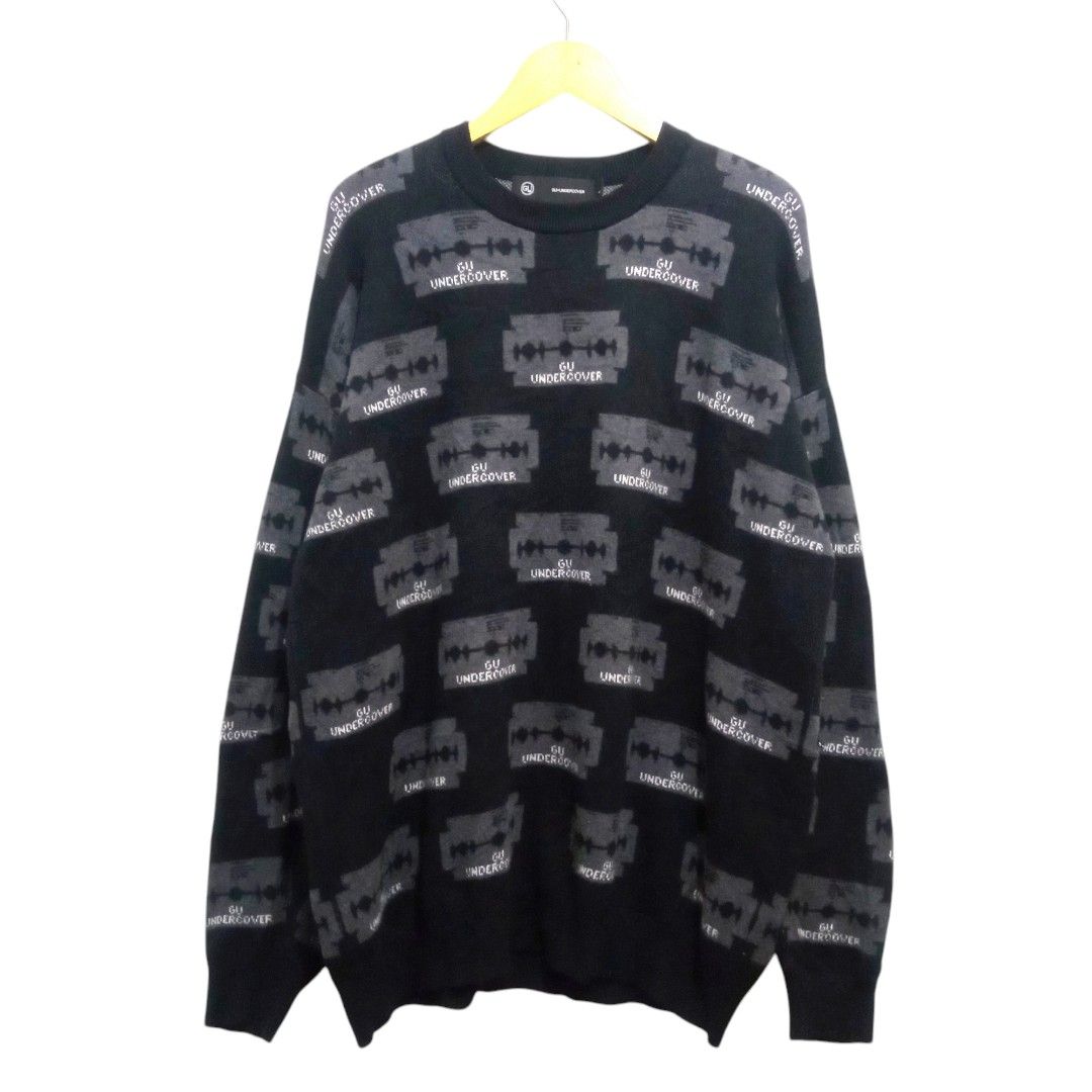 Undercover Razorblade GU UNDERCOVER Razor Jaquard Knitwear Not Neighborhood, Visvim, Rick ...