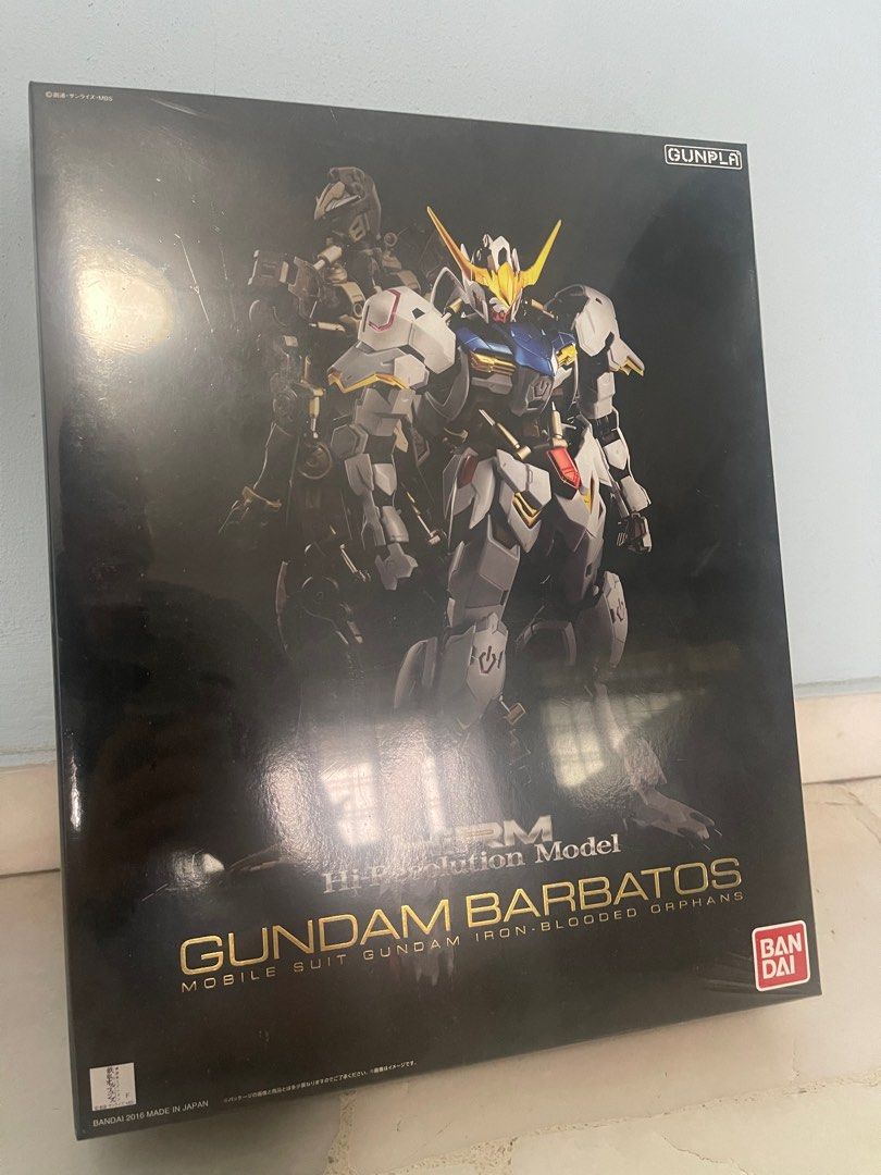 Hirm Barbatos Gundam (Category: Gundam Model Kits) located in Singapore. Submitted by jojosan (Listing ID 1338031691, Image 1). Description: Hirm Barbatos Gundam Brand new, with plastic cover. No damage to box. .
