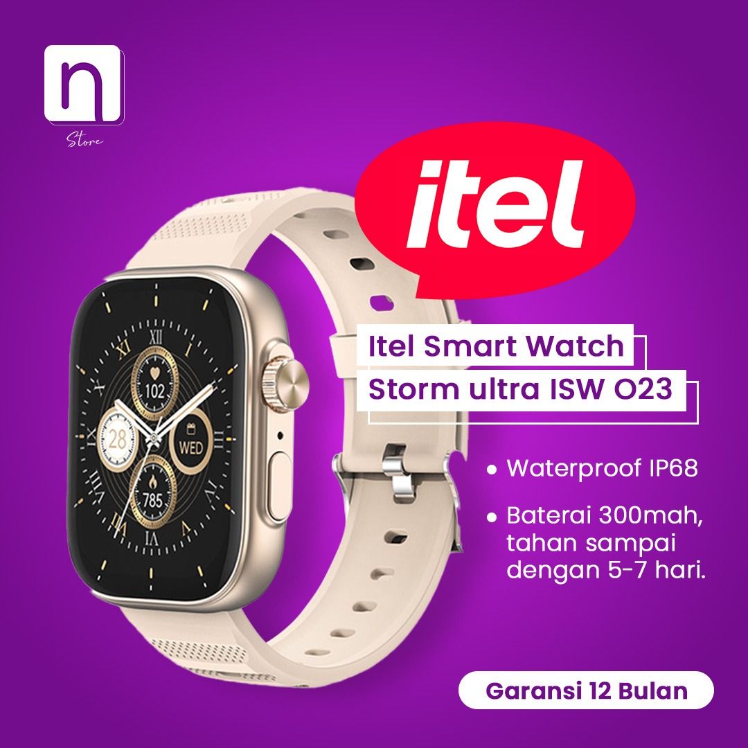 Itel Smart watch Storm ultra ISW O23, Barang Mewah, Jam Tangan di