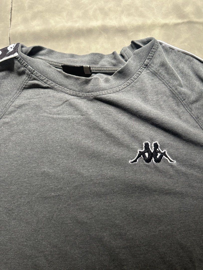 Kappa Basic Retro Tee (Category: Activewear) located in Singapore. Submitted by jmesurplus (Listing ID 1338031170, Image 2). Description: PTP 21” / Length 29.5” Washed and cleaned🧺 Combine listings for deals 🤝.