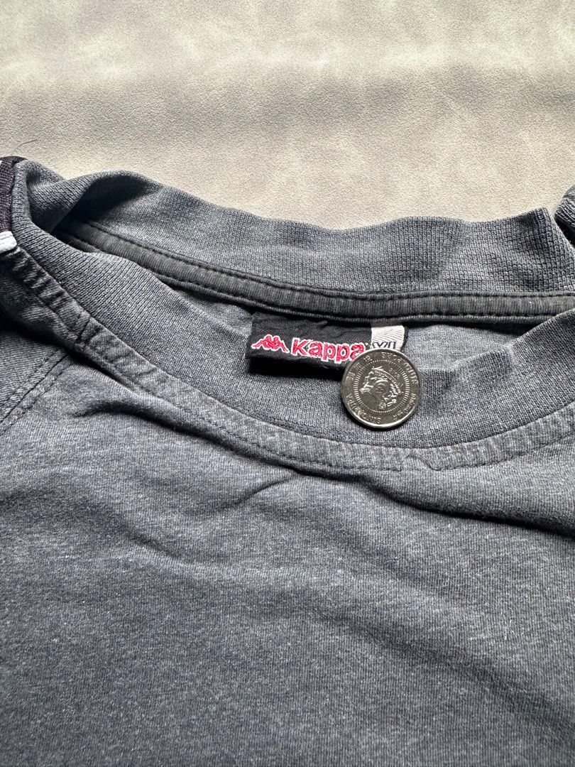 Kappa Basic Retro Tee (Category: Activewear) located in Singapore. Submitted by jmesurplus (Listing ID 1338031170, Image 3). Description: PTP 21” / Length 29.5” Washed and cleaned🧺 Combine listings for deals 🤝.