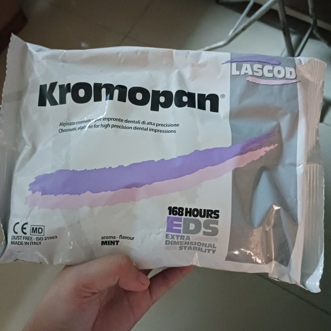 Kromopan Dental Alginate (Category: Medical Supplies & Tools) located in Caloocan City. Submitted by alspaceship (Listing ID 1337971239, Image 1). Description: .