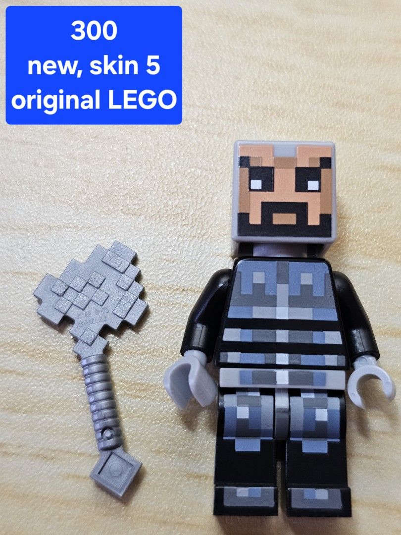 LEGO Minecraft Minifigures (Category: Lego & Building Sets) located in Quezon City. Submitted by ian_e82 (Listing ID 1338034822, Image 2). Description: authentic LEGO minifigures.