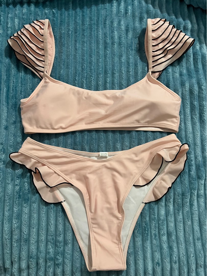 Tulip Ruffle Swimsuit - Pink main image 0
