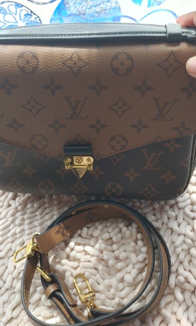 LV Metis two tone sling bag Luxury Bags Wallets on Carousell