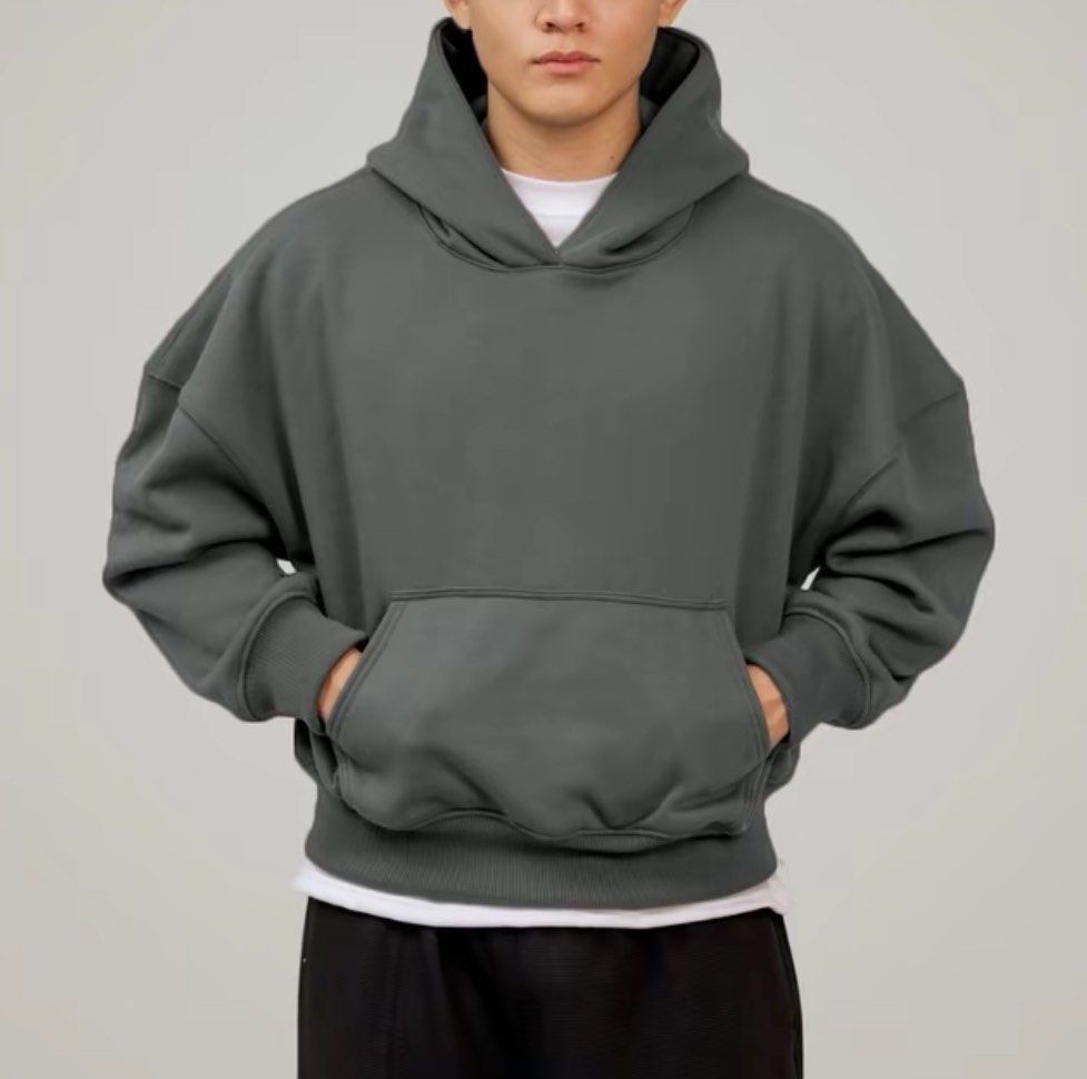 Made in MNL Boxy Crop Hoodie, Men's Fashion, Tops \u0026 Sets, Hoodies on  Carousell