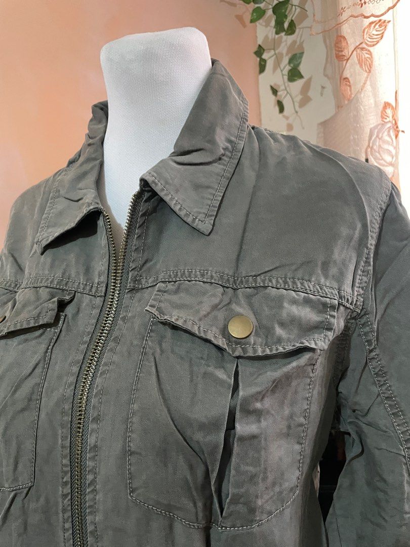 Mossimo Army Green Jacket