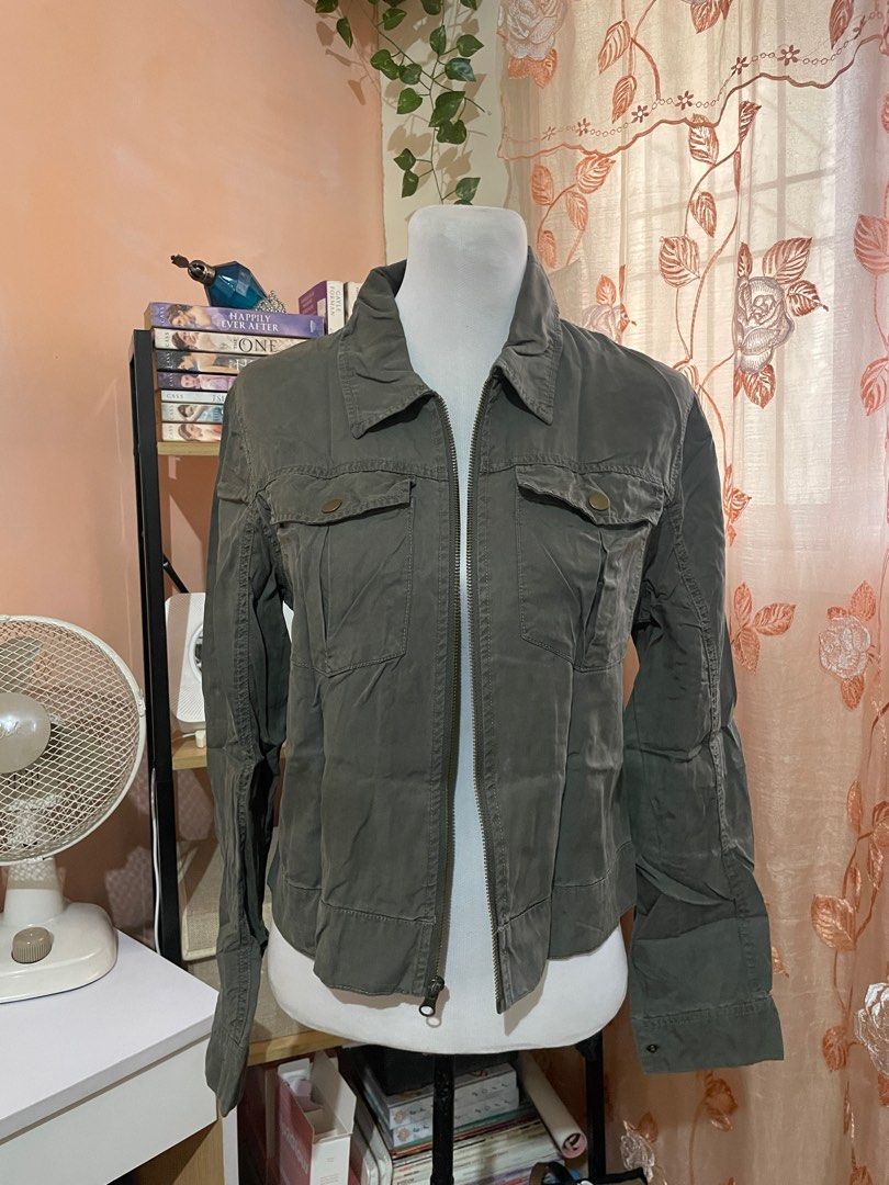 Mossimo Army Green Jacket