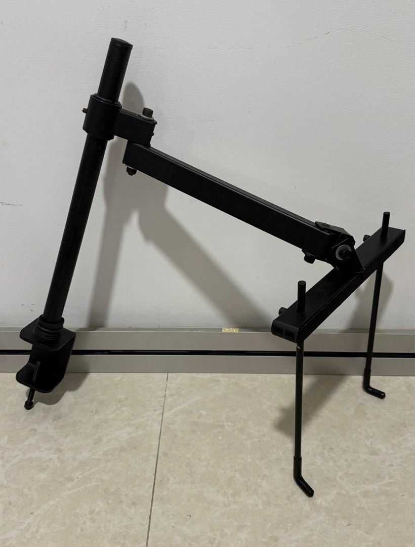 Multi-function computer stand (Category: Other Accessories) located in Singapore. Submitted by mrsong1968 (Listing ID 1338002171, Image 3). Description: Lightly used frame. Flexible, strong , useful. .