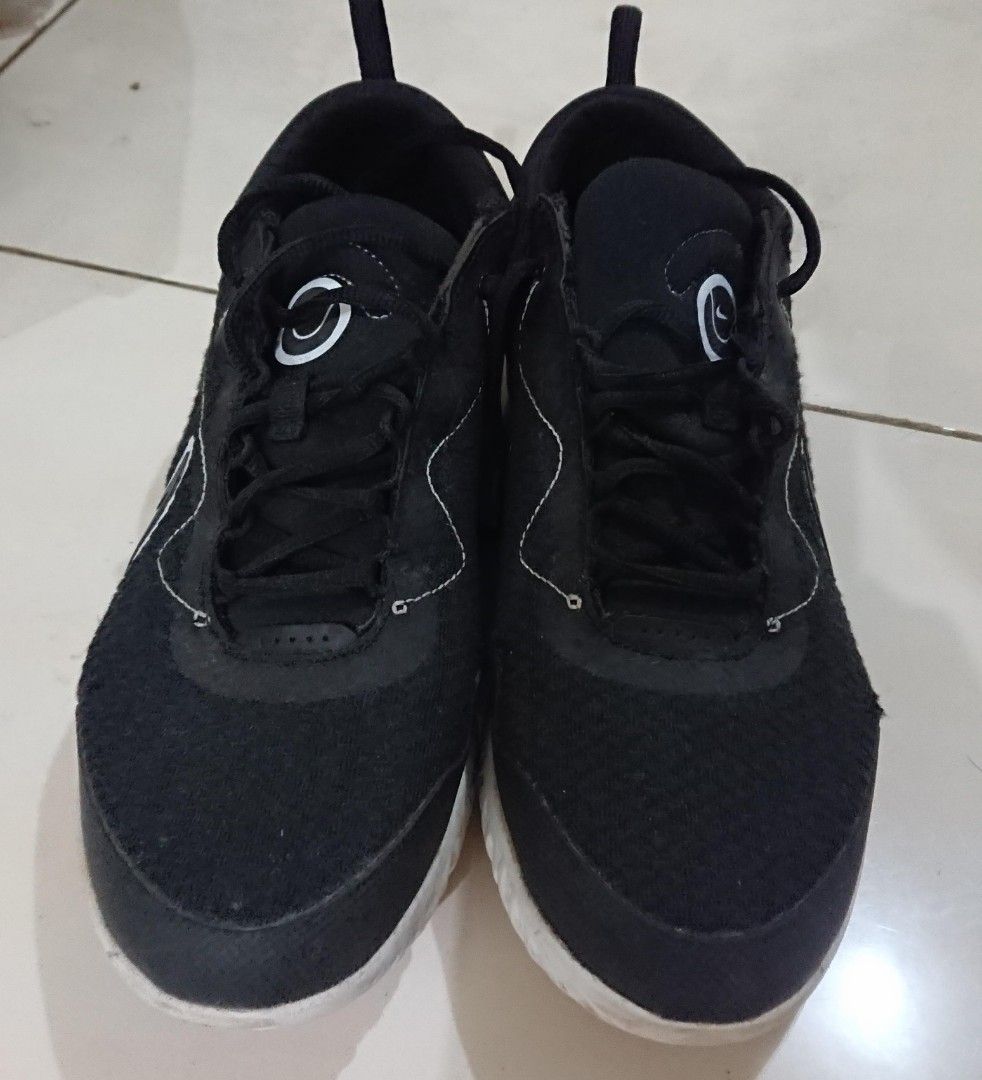 Nike Court Zoom Pro Tennis/Sepatu Tenis Black White/Hitam Putih 42