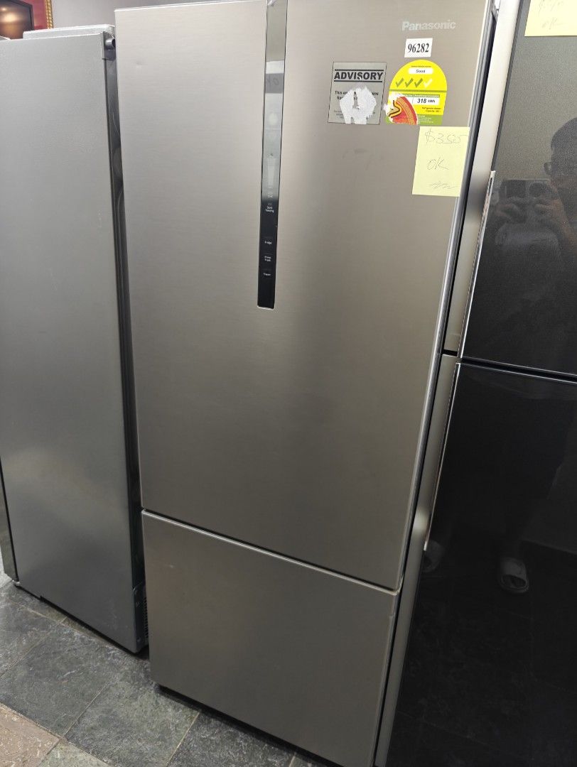 PANASONIC Fridge 365L NR-BX468XSS1, TV & Home Appliances, Kitchen