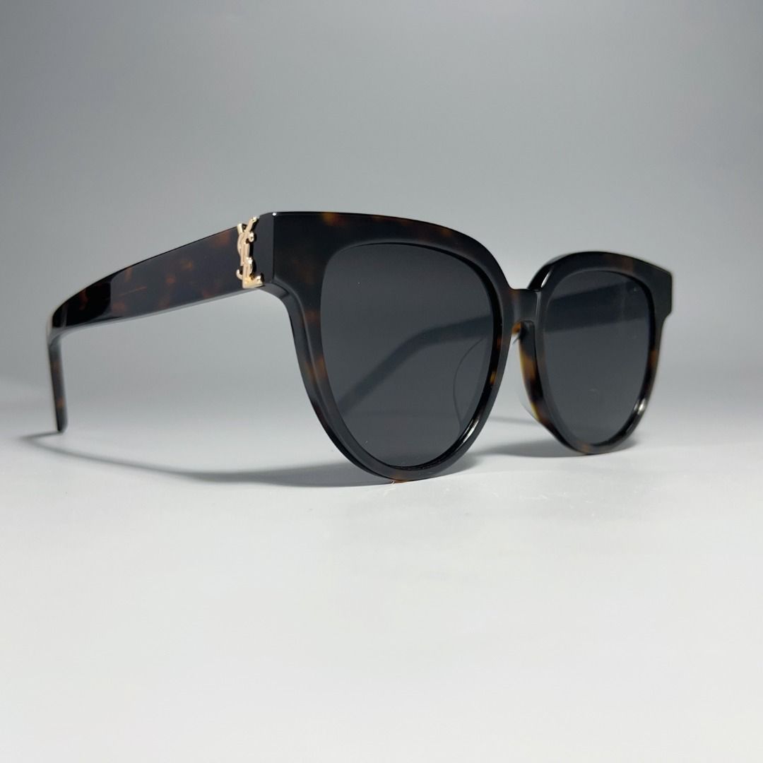 Saint Laurent Tortoise Shell Sunglasses. 55-16-145. SL M28/F Ready Stock) Saint Laurent [ SL M28/F 005 ] Acetate Rounded  main image 4