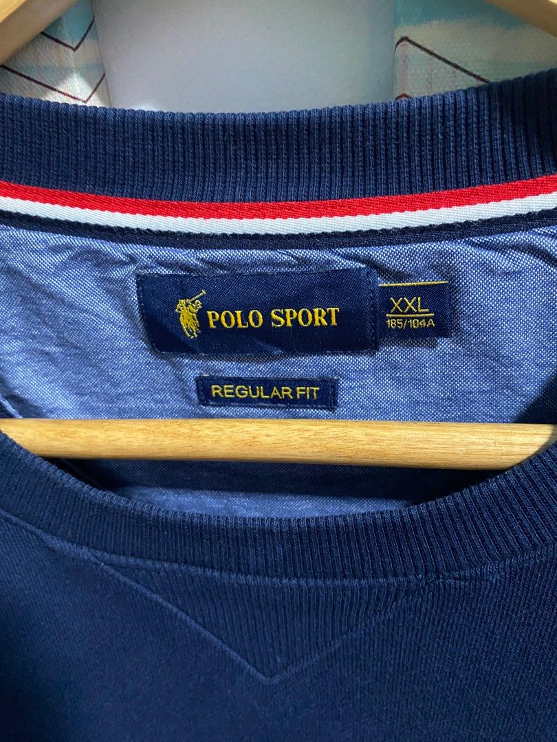 Polo Sport Crewneck (Category: Coats, Jackets and Outerwear) located in Batac City. Submitted by aquariuscapsph (Listing ID 1283785628, Image 3). Description: Polo Sport Crewneck w=23" L= 28" Best Fit Large-Semi XL Almost Brandnew parang di nagamit 10/10 Color Rate ofcourse no issue.