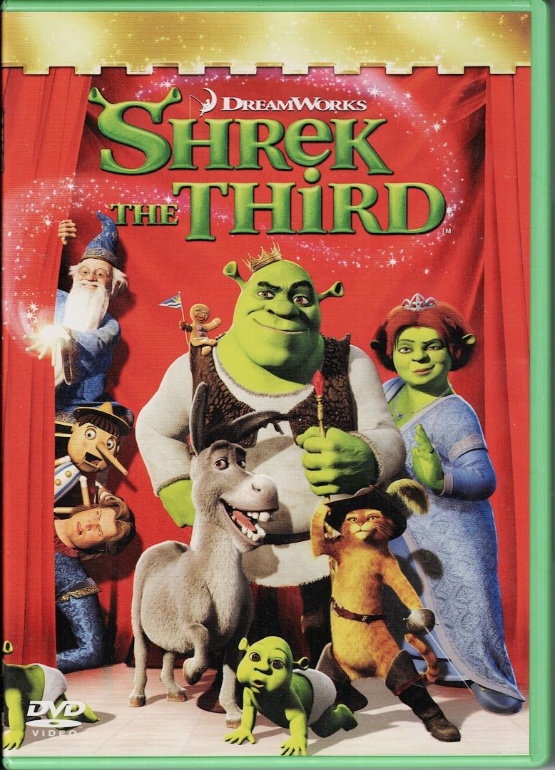 Shrek The Third ***original dvd*** (Category: CDs & DVDs) located in Pasig City. Submitted by armcjay (Listing ID 1338025674, Image 1). Description: This is a pre-owned, authentic item, from my own DVD collection. The disk may contain minor scratches, marks or dirt, and is playable with commercial DVD players and computers. I don't sell defective item here. No return / no exchange..
