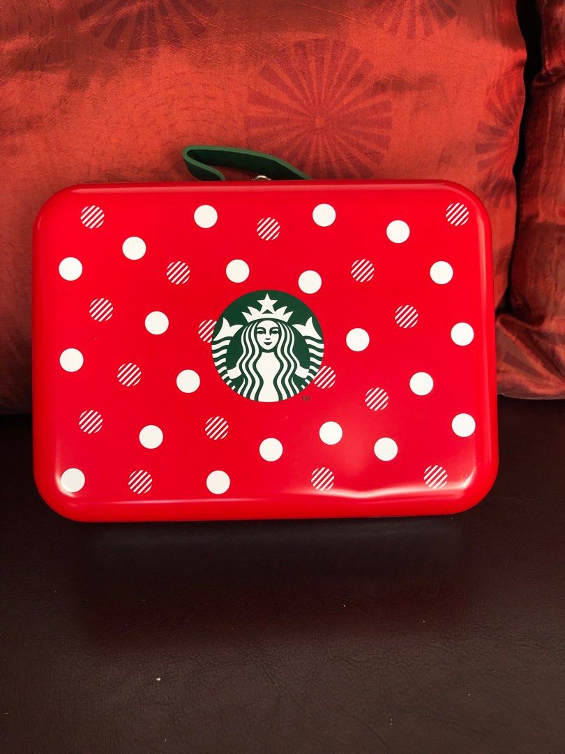 STARBUCKS ( KOREA ) TIN CAN (Category: Food Organization & Storage) located in Manila. Submitted by winnieyols (Listing ID 1338009663, Image 1). Description: STARBUCKS (korea ) Tin Can - bnew - bought in Korea - Php350.00 - little issue: small dent ( chk 4th pics ) RFS: decluttering MOP: bdo Self puckup or book your own choice of couriers ( lalamove/grab etc ). SF ON BUYERS ACCT..