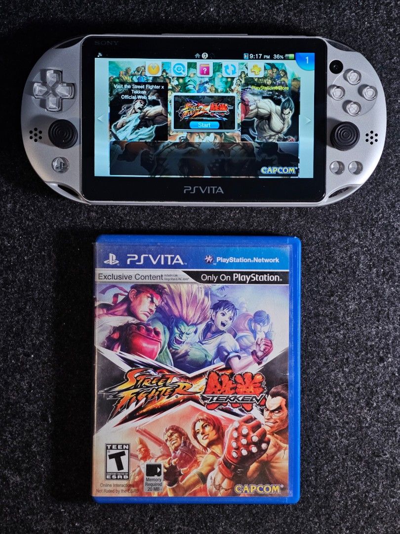 Streetfighter X Tekken (Category: PlayStation) located in Paranaque City. Submitted by john020497 (Listing ID 1338115875, Image 1). Description: Parañaque area. Delivery via Lalamove/Grab/LBC..