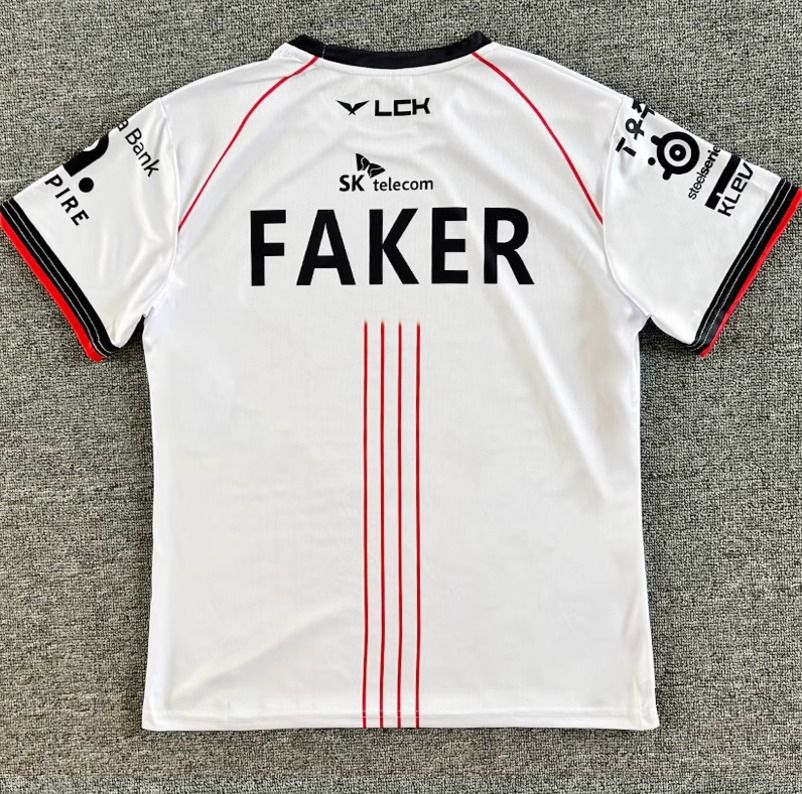 Nike Lol Esports Jerseys T1 Uniform Esport Jersey Customizable