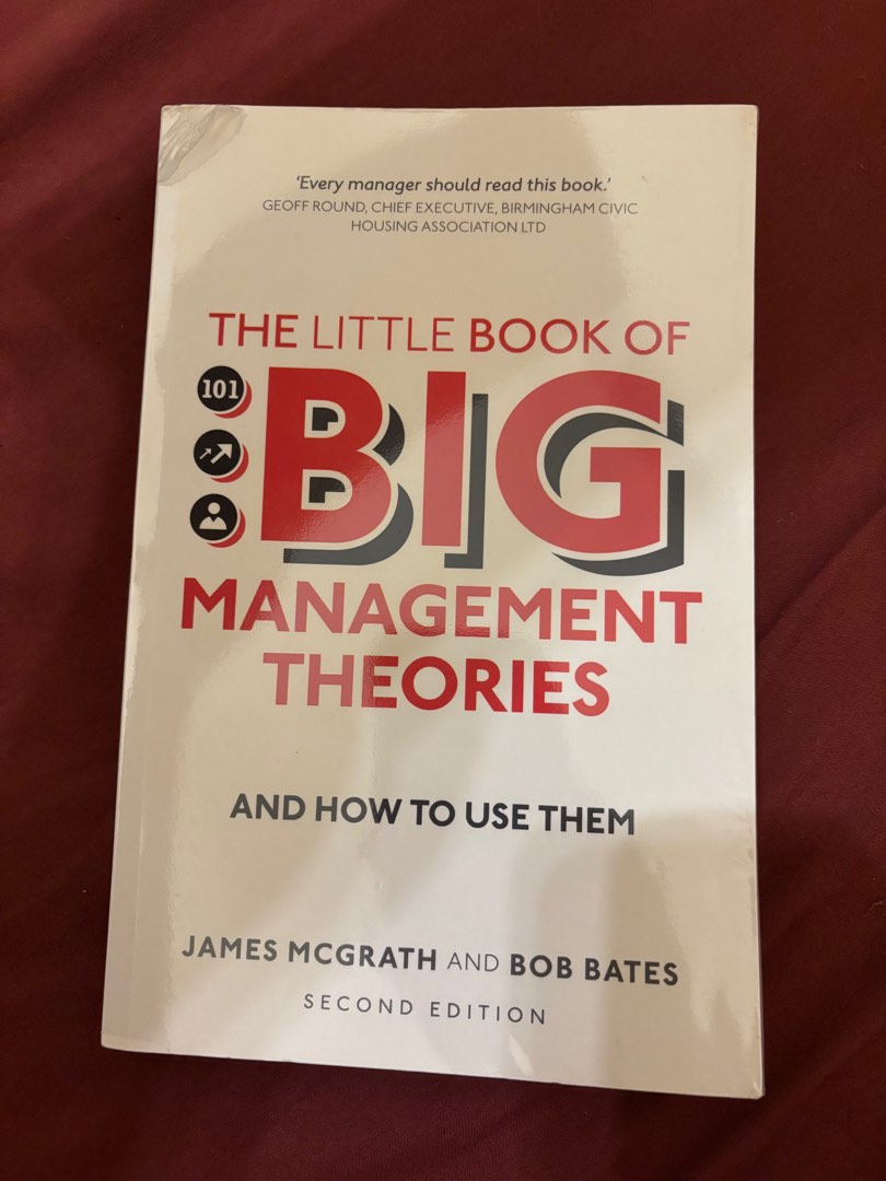 The little book of big management theories and how to use them james ...
