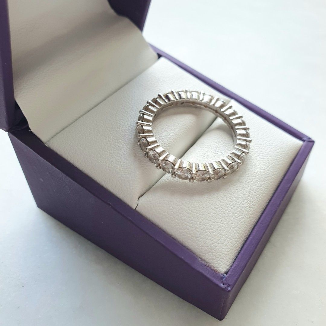 Vintage Signed 925 Silver Tone Ring