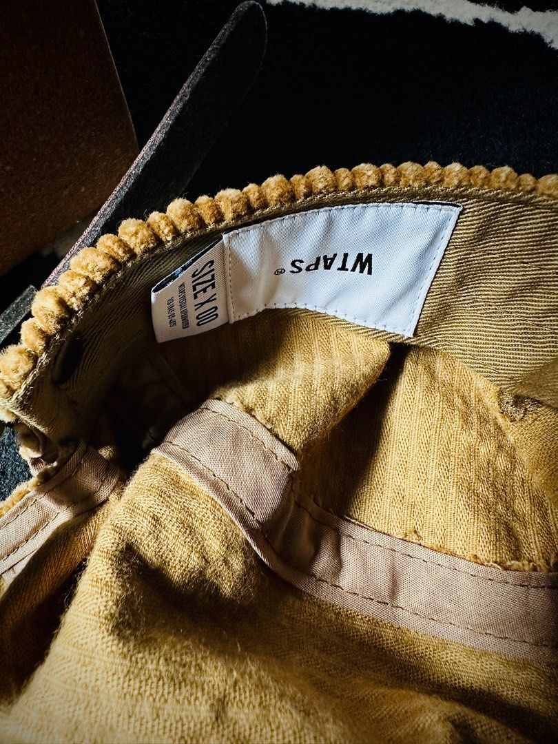 Wtaps (Category: Caps & Hats) located in Singapore. Submitted by selethavsvm (Listing ID 1337982601, Image 3). Description: Wtaps EX_43 T-5 04 (Corduroy) 2021 Size : 00 (Fits All) Color : Beige 💯Authentic Price is fixed. Non Negotiable. COD. Deal at my convenience. What you see is what you will get from pictures taken above. Have Sent for Dry Cleaning Service. Without Sweat Odour/ Stained. .