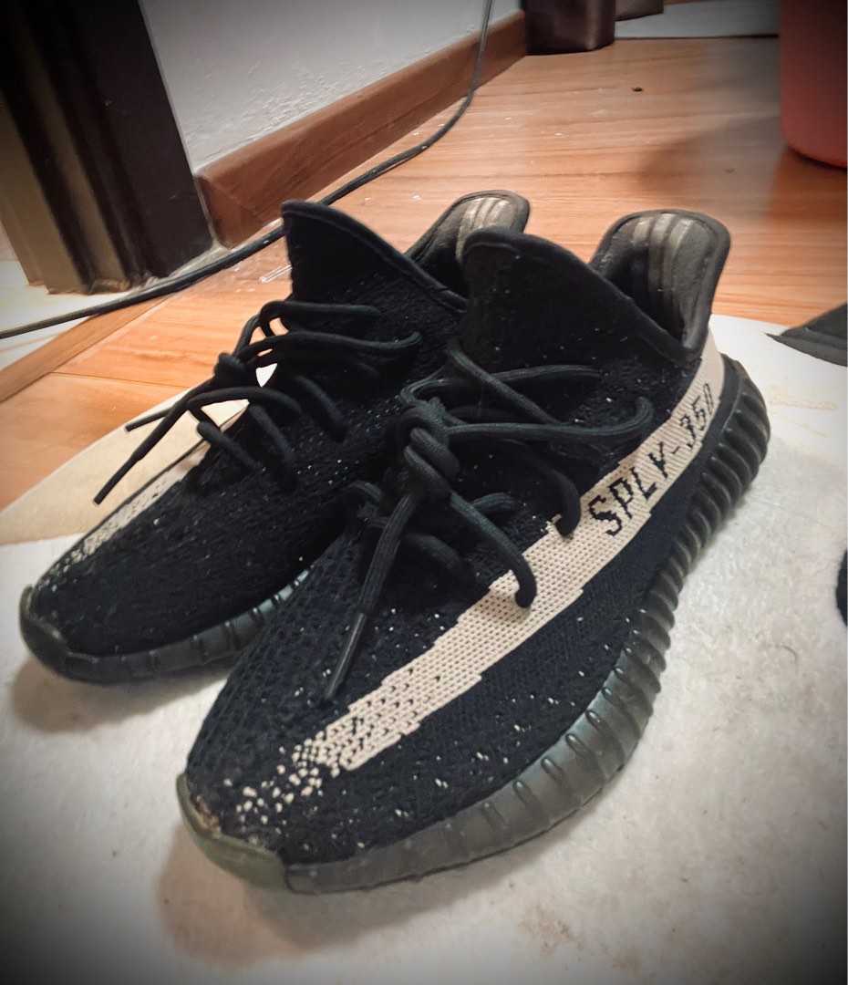 YEEZY boost 350 zebra for sale Men s Fashion Footwear Sneakers on Carousell