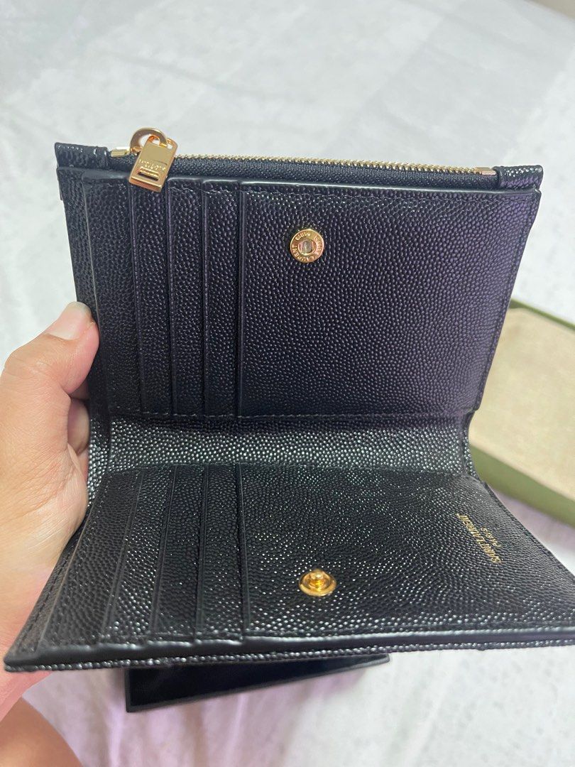 Authentic YSL WALLET (Category: Luxury Bags & Wallets) located in Tuguegarao City. Submitted by vimadame (Listing ID 1338089106, Image 2). Description: Authentic, used twice only and stored. I have similar YSL wallet so im selling nalang.😊.