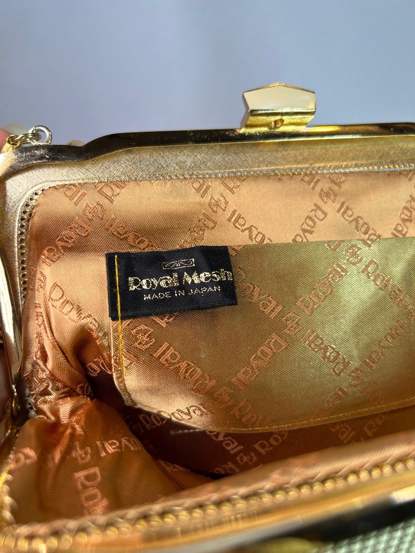 ROYAL MESH 1980 s Bag. Evening bag. VINTAGE BAG Luxury Bags Wallets on Carousell
