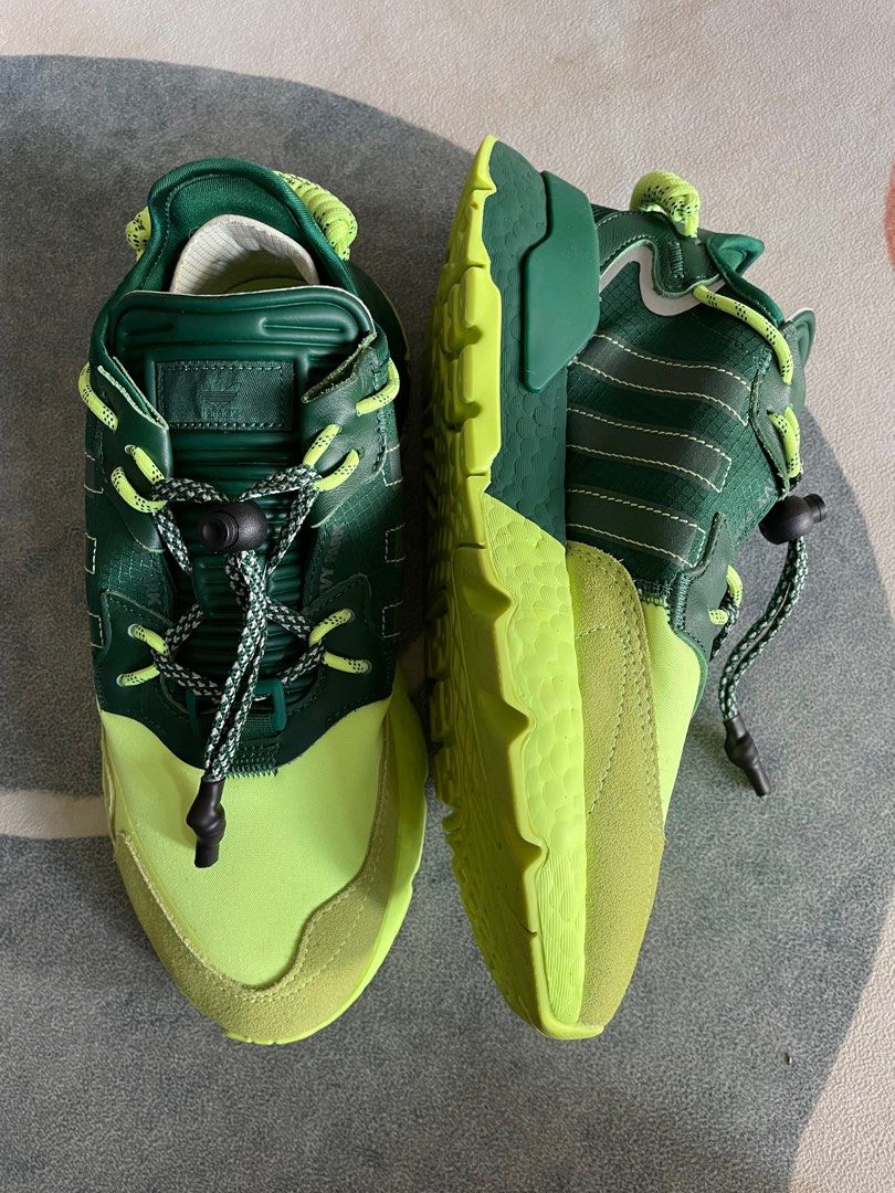 Adidas x Beyoncé Ivy Park Nite Jogger ‘Dark Green Frozen Yellow’, Men's ...