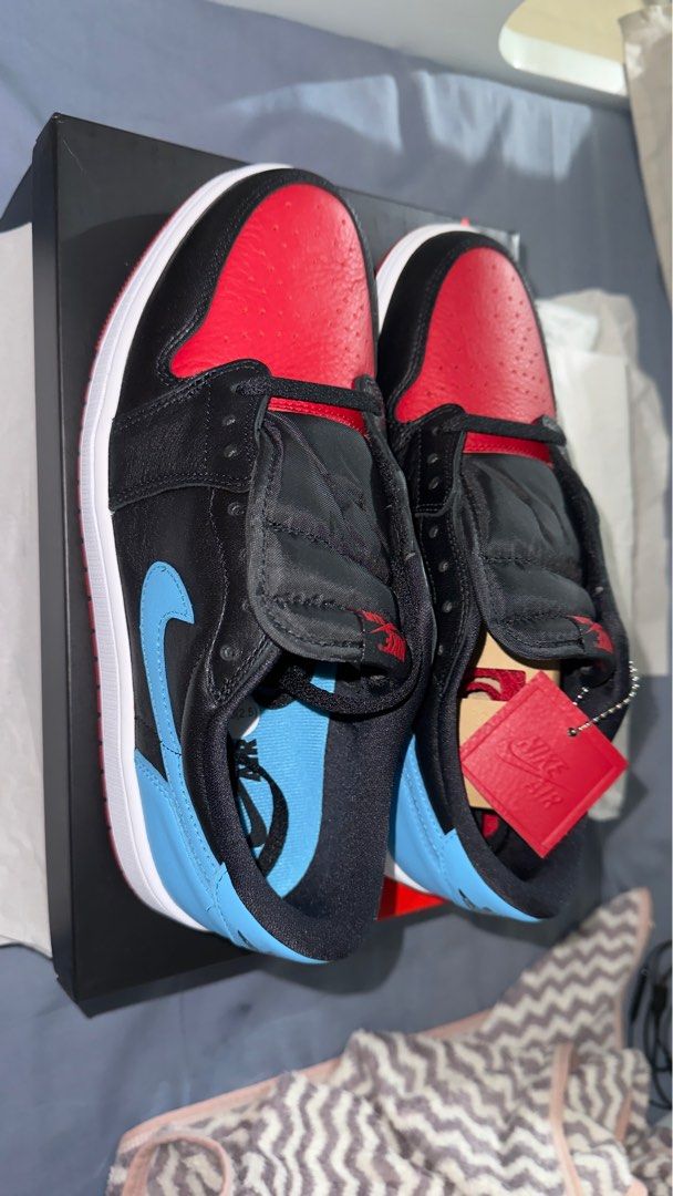 Air Jordan 1 Low OG UNC to CHI Male US 9 Womens US 10.5 Carousell