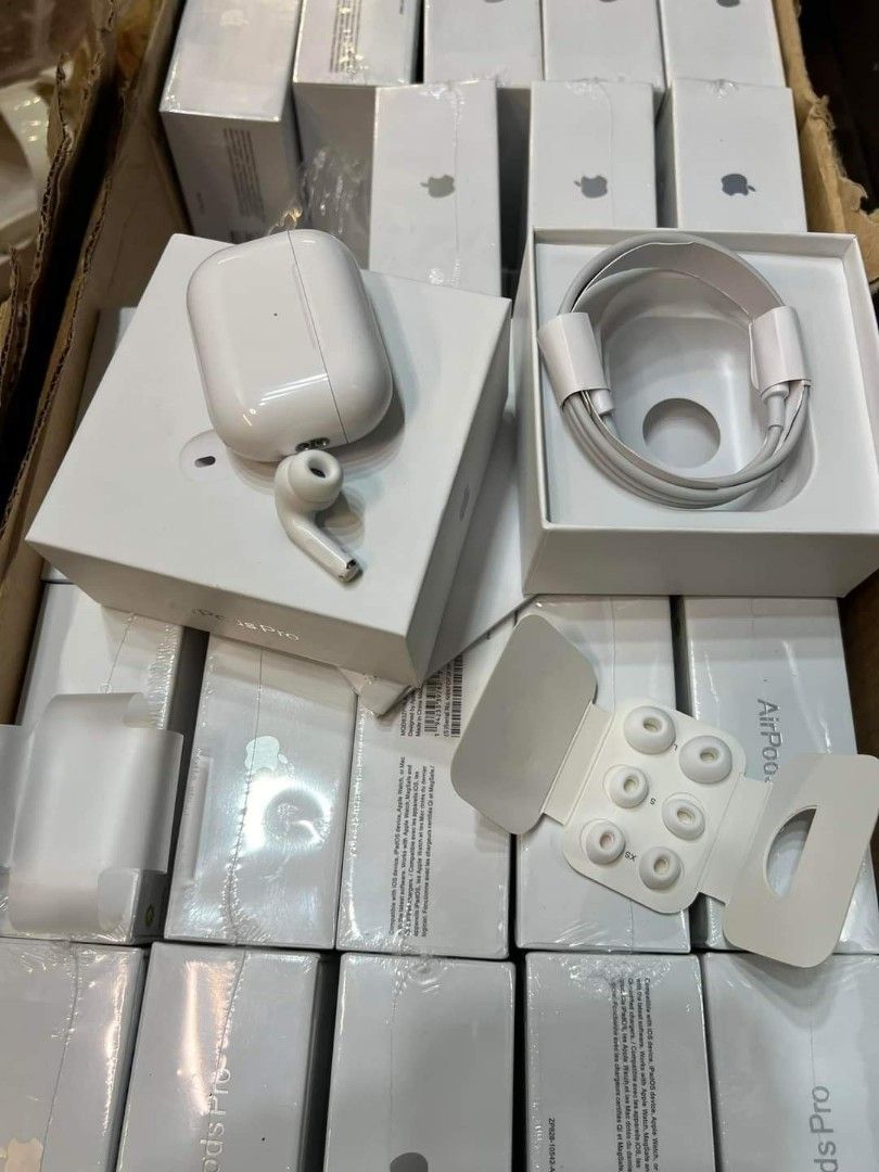 Airpods Pro Gen 2 (Category: Earphones) located in Quezon City. Submitted by maemae482580600 (Listing ID 1338182232, Image 3). Description: Old and Latest AirPods Pro 2: 2nd Gen HongKong Variant 💯 Inclusions: ✅ USB-C Charging Cable ✅ Wireless Charging Case (USB-C) ✅ Documentation ✅ Silicone Ear Tips (Different sizes) ✅ Box Specifications: ▪️Active Noise Cancellation ▪️Transparency Mode ▪️Touch Control ▪️Searchable Serial Number ▪️Compatible with