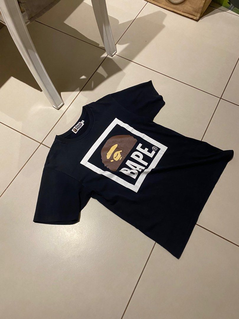 Bape & Vintage (Category: Tshirts & Polo Shirts ) located in Quezon City. Submitted by Always_Disposing (Listing ID 1338257207, Image 1). Description: BAPE head tee - minor fade - no cracks - 20.5 x 28 Eric Johnson Tee - Signs of use - 21 x 28 800 each.