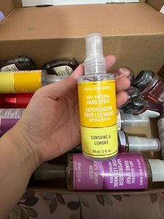 Bath and Body Works Hand Spray (Sunshine & Lemons)