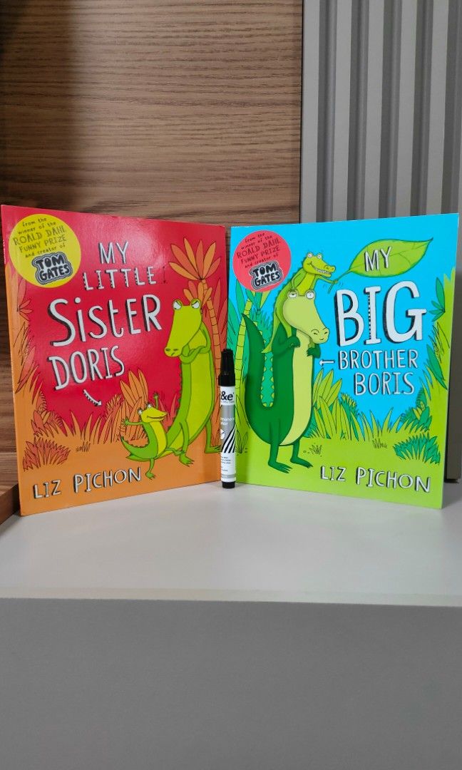 Boris & Doris (2-book series) by Liz Pichon (Author) (Category: Storybooks) located in Taguig. Submitted by adopt.my.plush.ph (Listing ID 1338201488, Image 1). Description: Liz Pichon (Author) Boris & Doris (2-book series) Kindle Edition By the author of the Tom Gates series Winner of the Smarties Silver Award My Big Brother, Boris Product Details Format Paperback ISBN 9781407143255 Published in 2014 My Little Sister Doris Product Details Format 