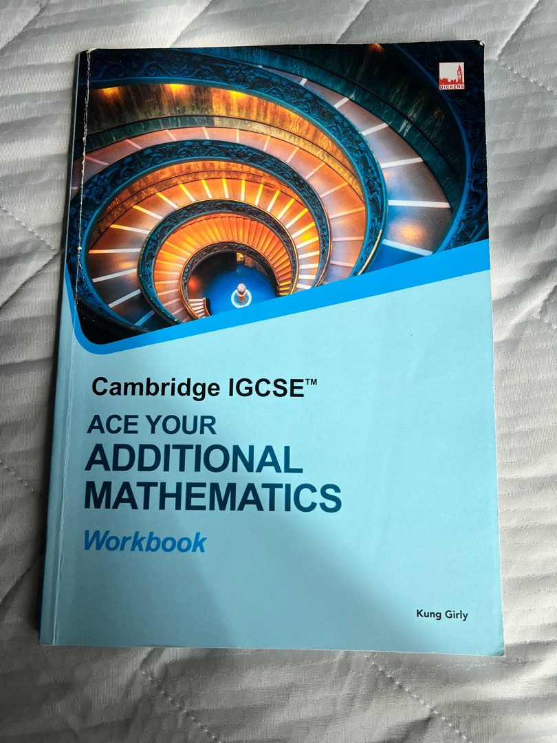 Cambridge IGCSE ace your additional mathematics workbook, Hobbies ...