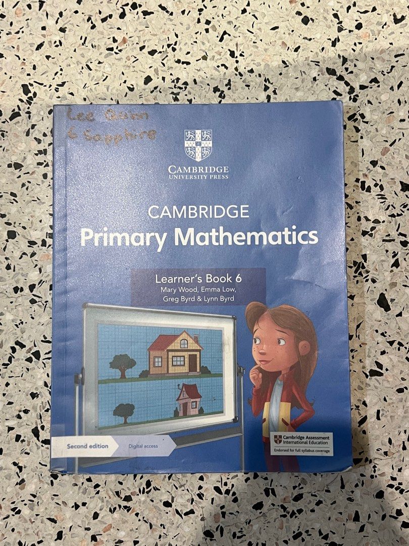 Cambridge primary maths textbook 6 hobbies toys books magazines