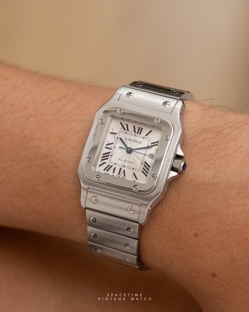 CARTIER SANTOS GALBEE ref W20055D6 not 2960 or 2823 Luxury Watches on Carousell