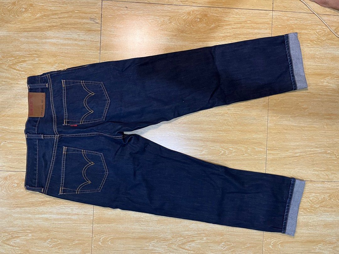 EDWIN 503 premium jeans (Category: Jeans) located in Manila. Submitted by thriftniyuno (Listing ID 1338246153, Image 2). Description: Like new no flaws 30 waits 41 leght .
