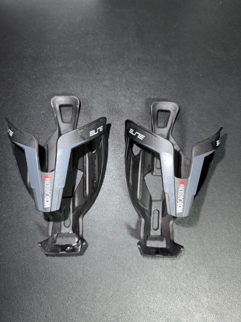 Elite Vico Carbon Bottle Cage Pair